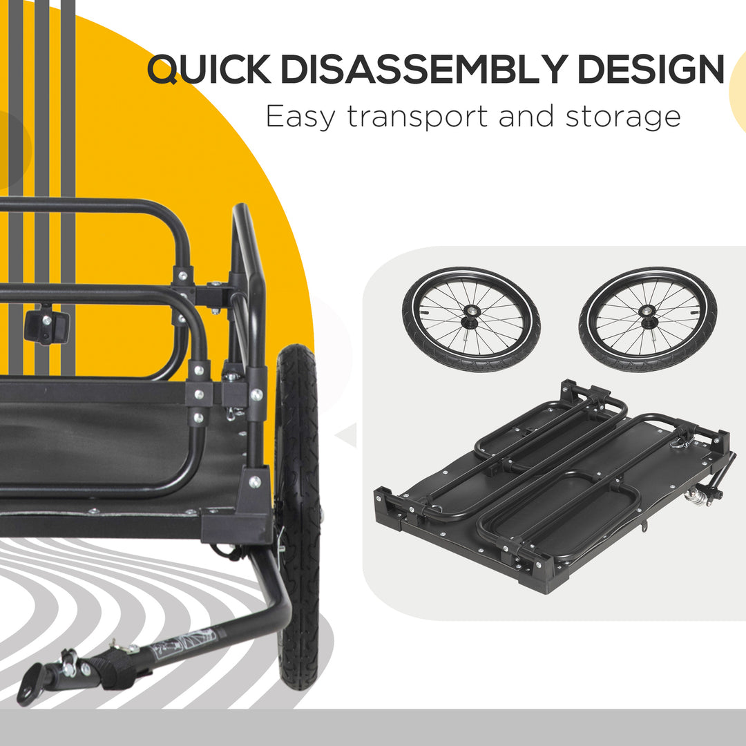 Bicycle Buddy: Steel Trailer with Suspension