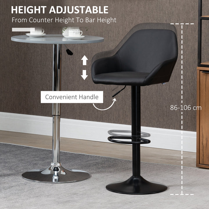 Adjustable Bar Stools Set of 2