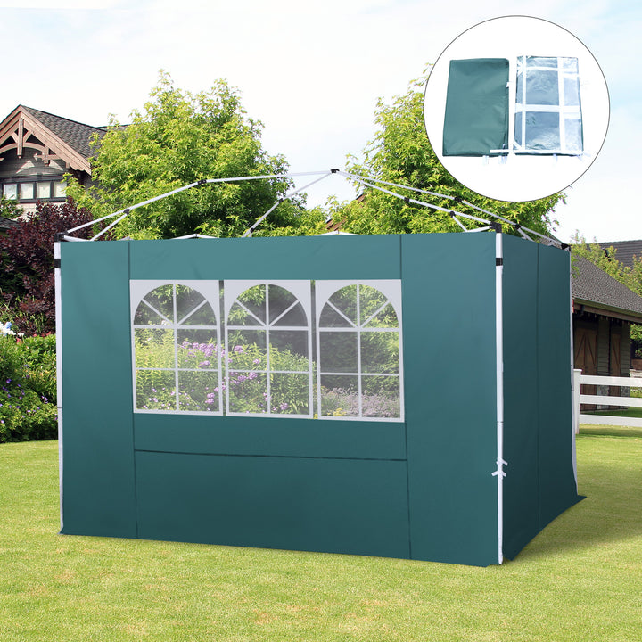 3m Gazebo with Versatile Exchangeable Side Panel