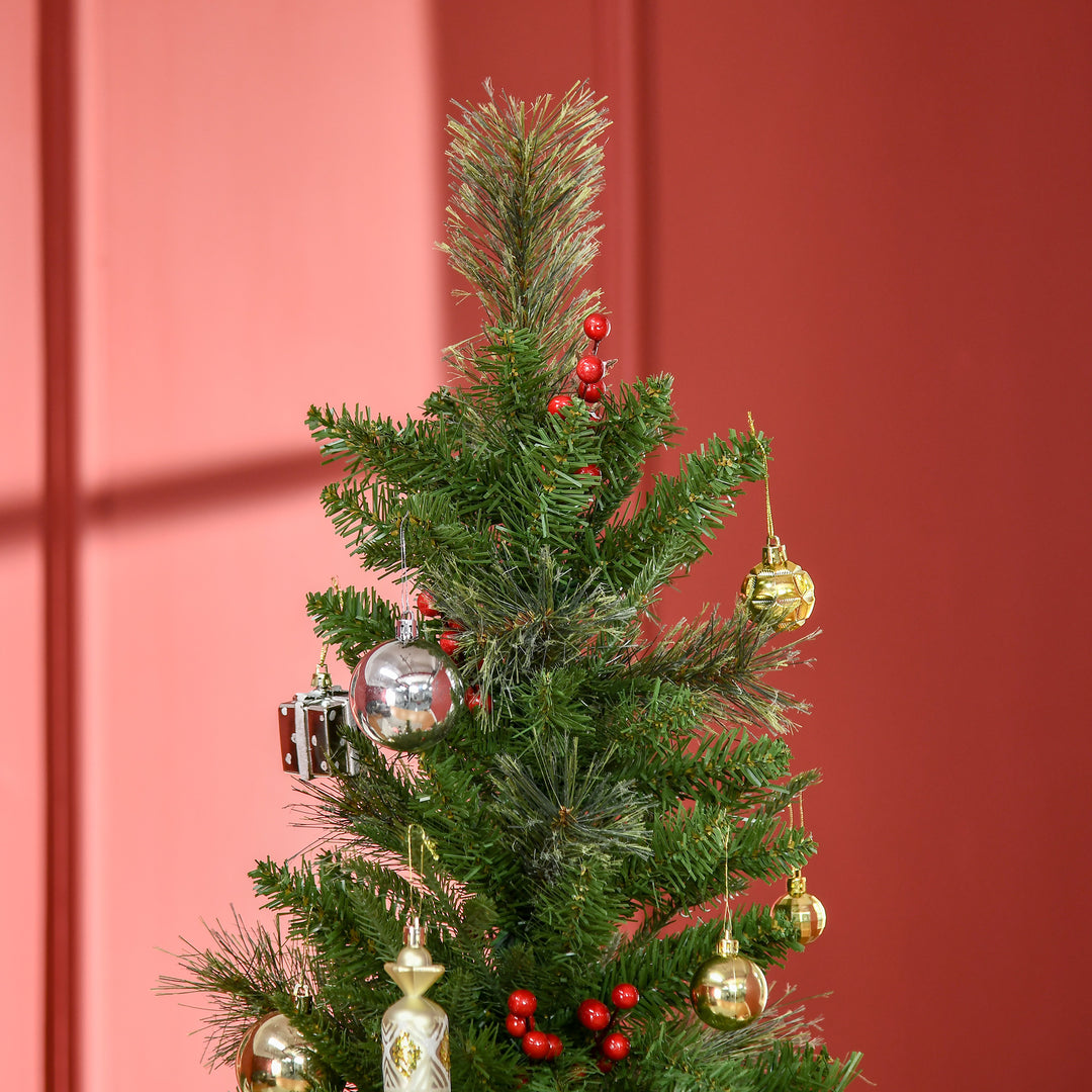 Pencil Artificial Christmas Tree with Realistic Branches