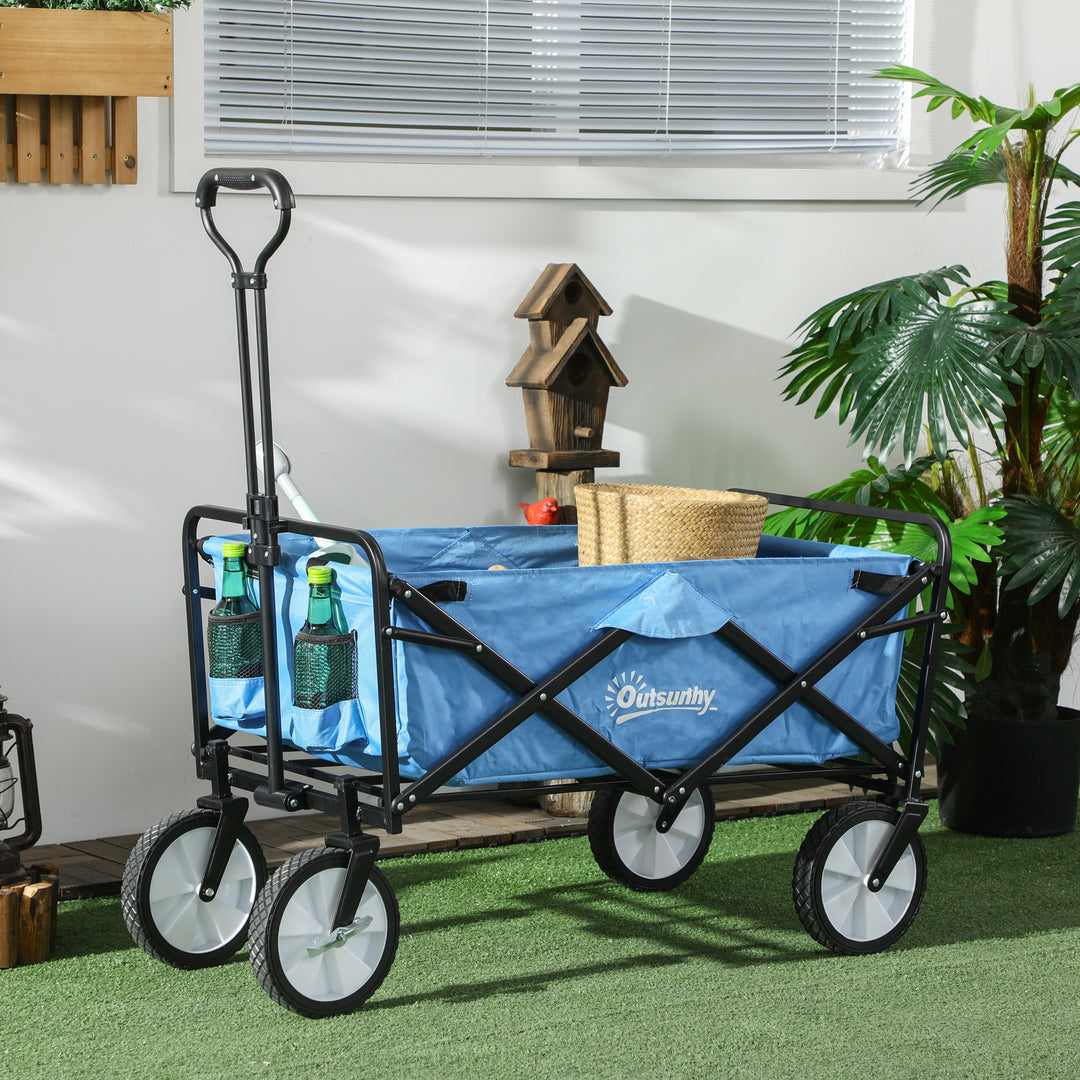 Folding Garden Trolley Cart