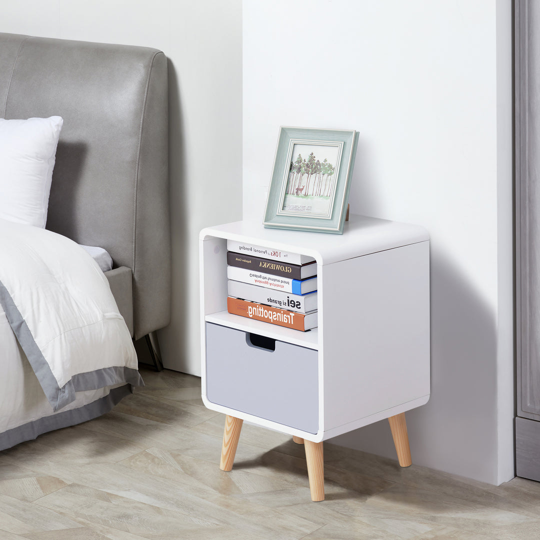 Bedside Cabinet in Scandinavian Design