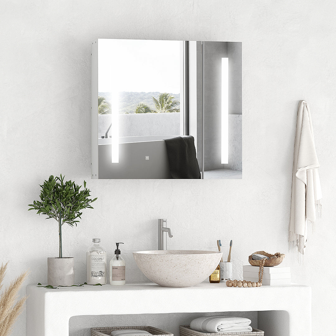 Kleankin Illuminated Bathroom Cabinet