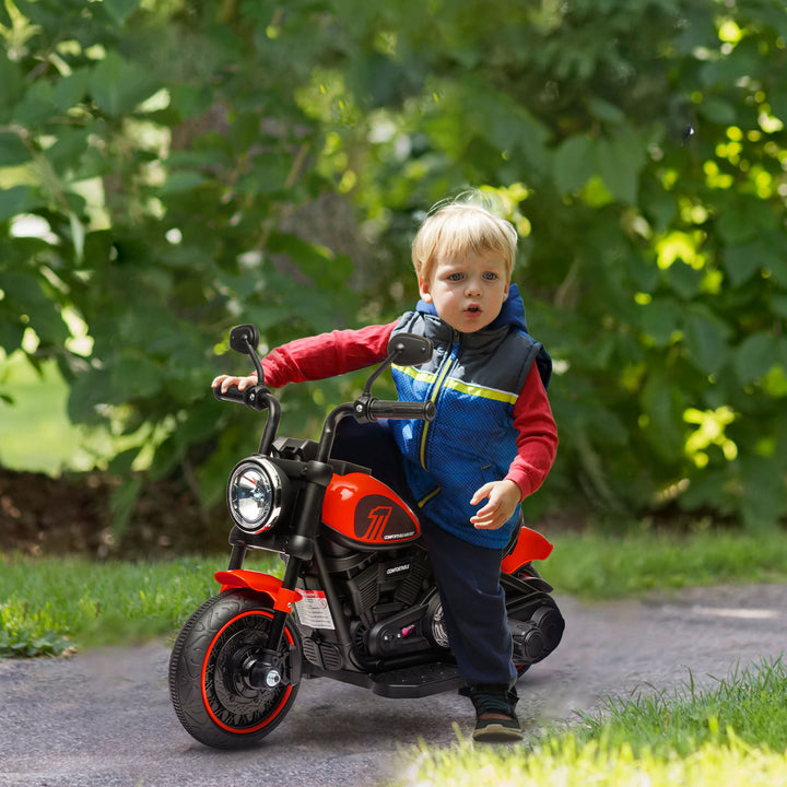 6v Electric Motorbike with Training Wheels