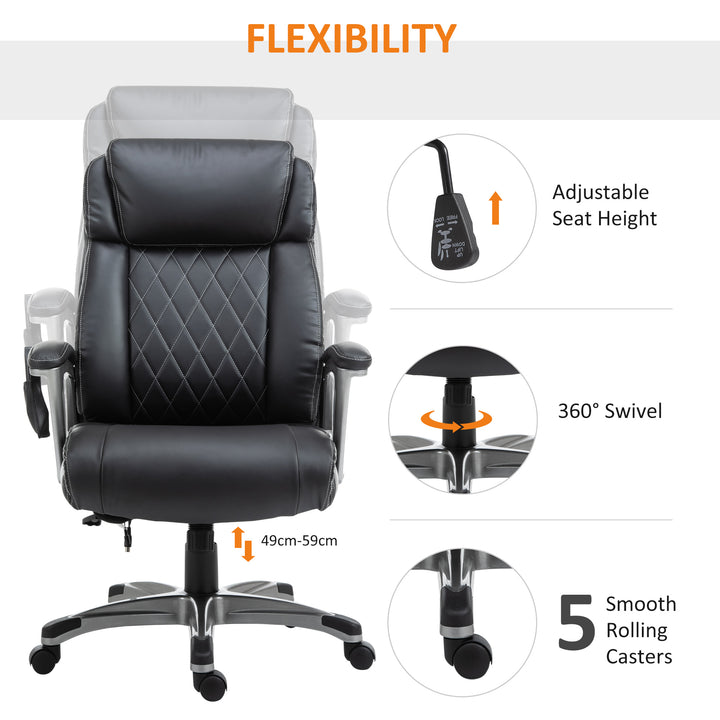 Vinsetto Executive Massage Chair, Black