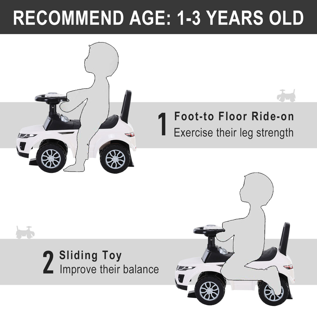 3-in-1 Ride On Car for Toddlers