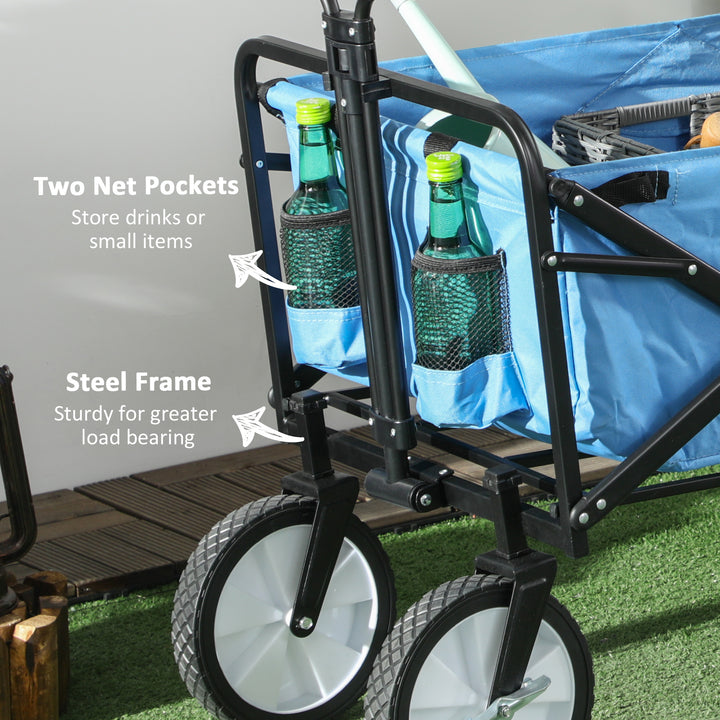 Folding Garden Trolley Cart