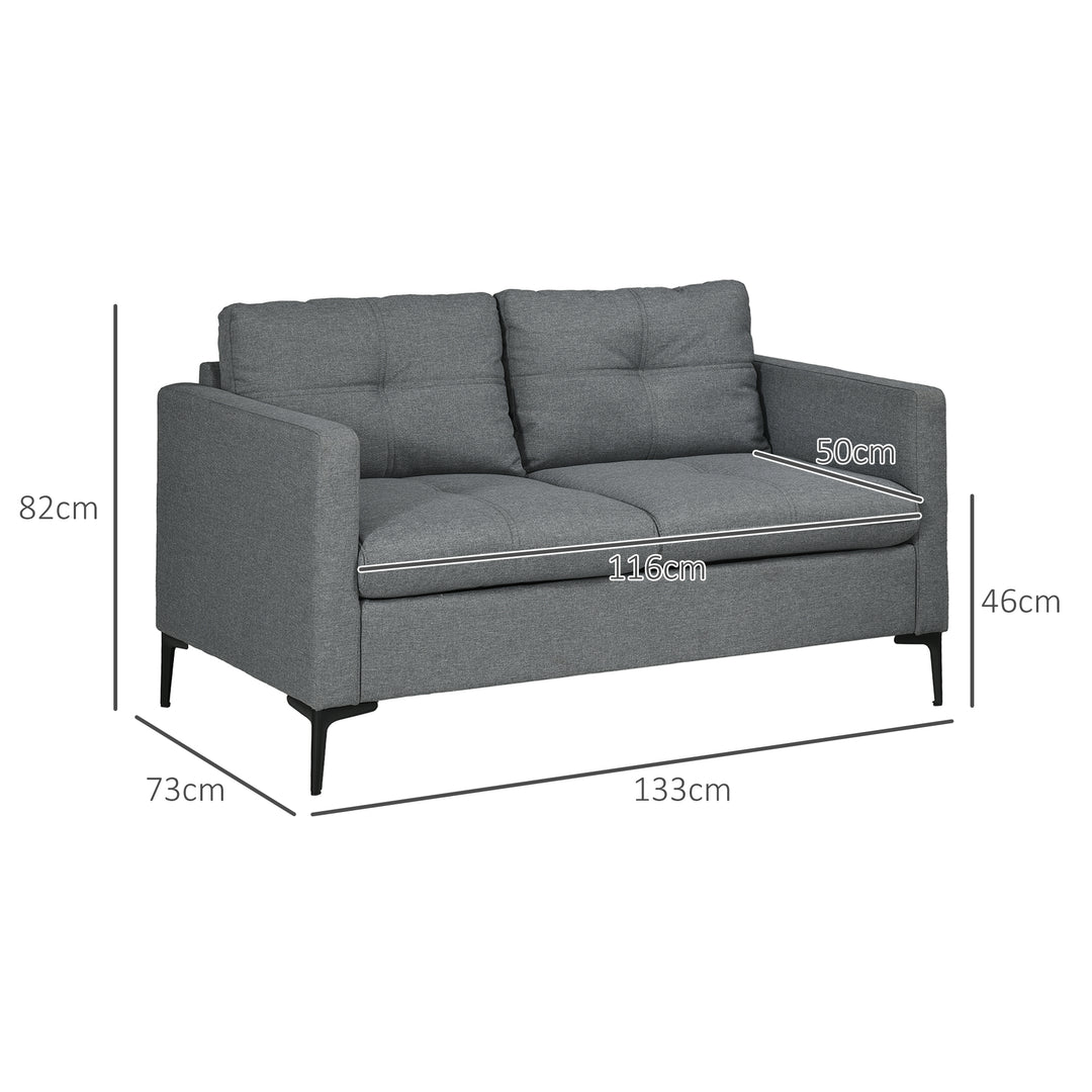 133cm Loveseat Sofa