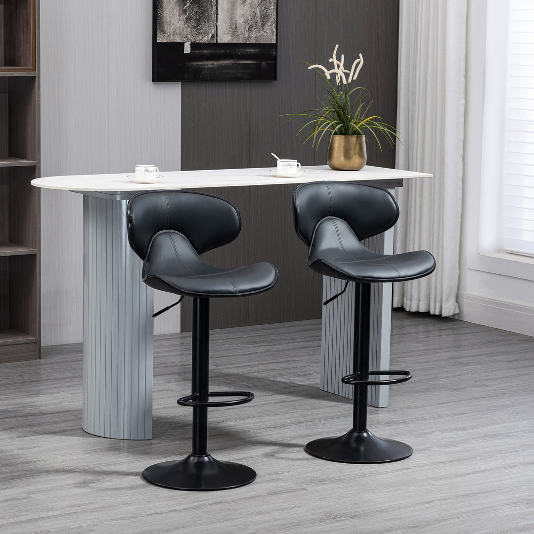 Adjustable Swivel Bar Chair Set of 2