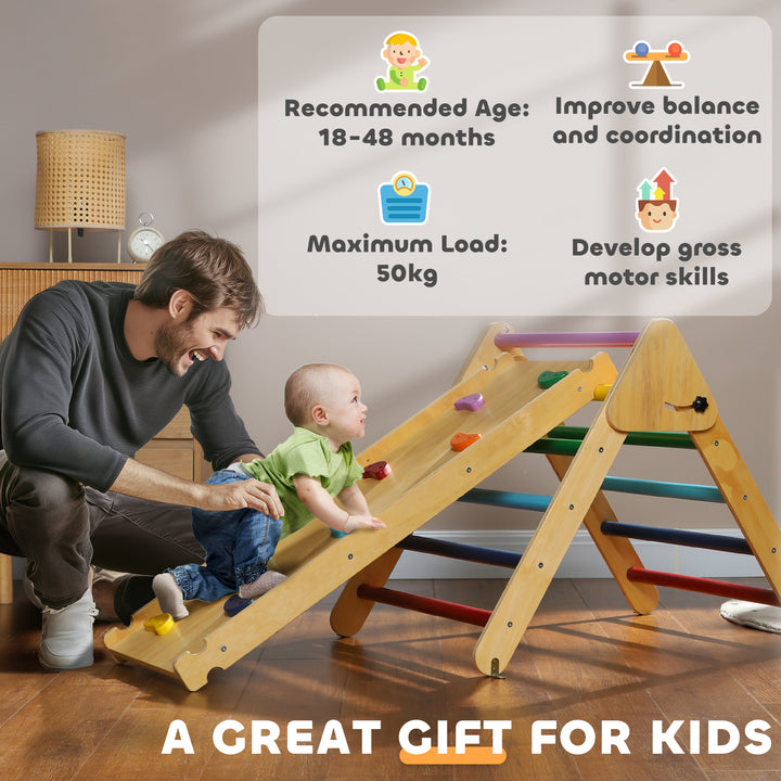 Toddler Climbing Frame for Kids with Ramp