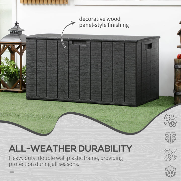 336 Litre Extra Large Outdoor Garden Storage Box