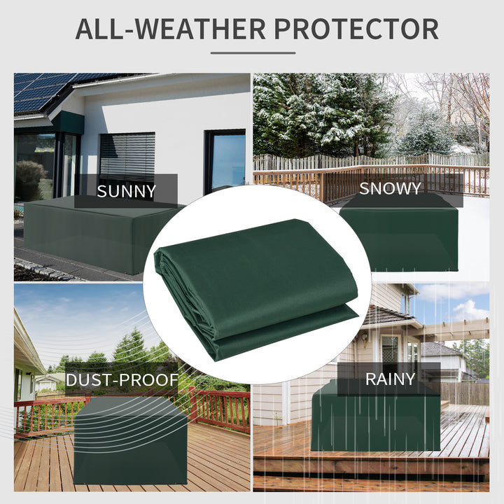 Outdoor Furniture Protector: Waterproof Anti-UV Oxford Cover for Patio Sets