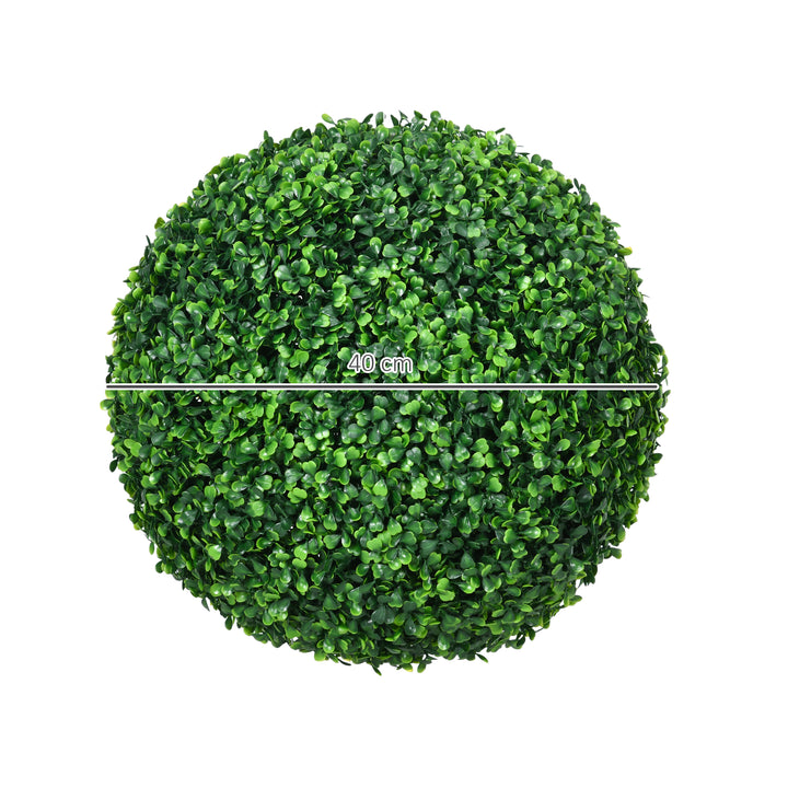 Set of 2 Artificial Topiary Balls