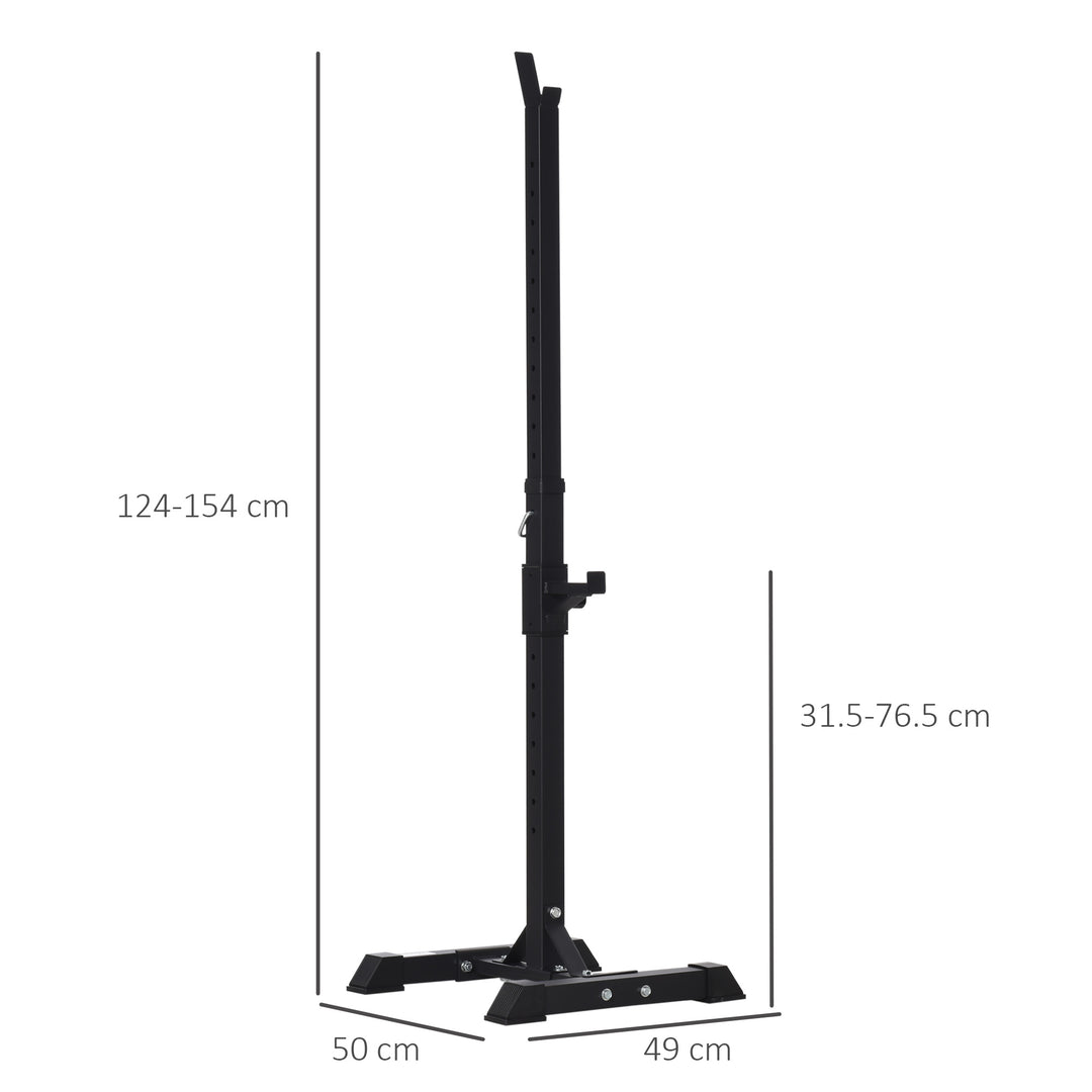 Heavy Duty Weights Bar Barbell Squat Stand Stands Barbell Rack Spotter GYM Fitness Power Rack Holder Bench New