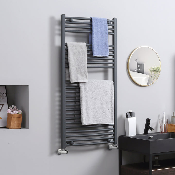 HOMCOM Heated Towel Rail