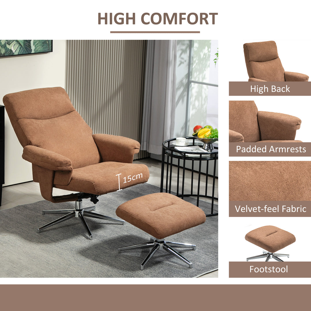 Recliner Chair with Footstool