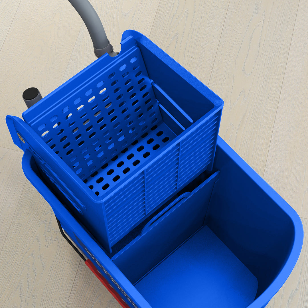 20L Mop Bucket with Wringer and Handle