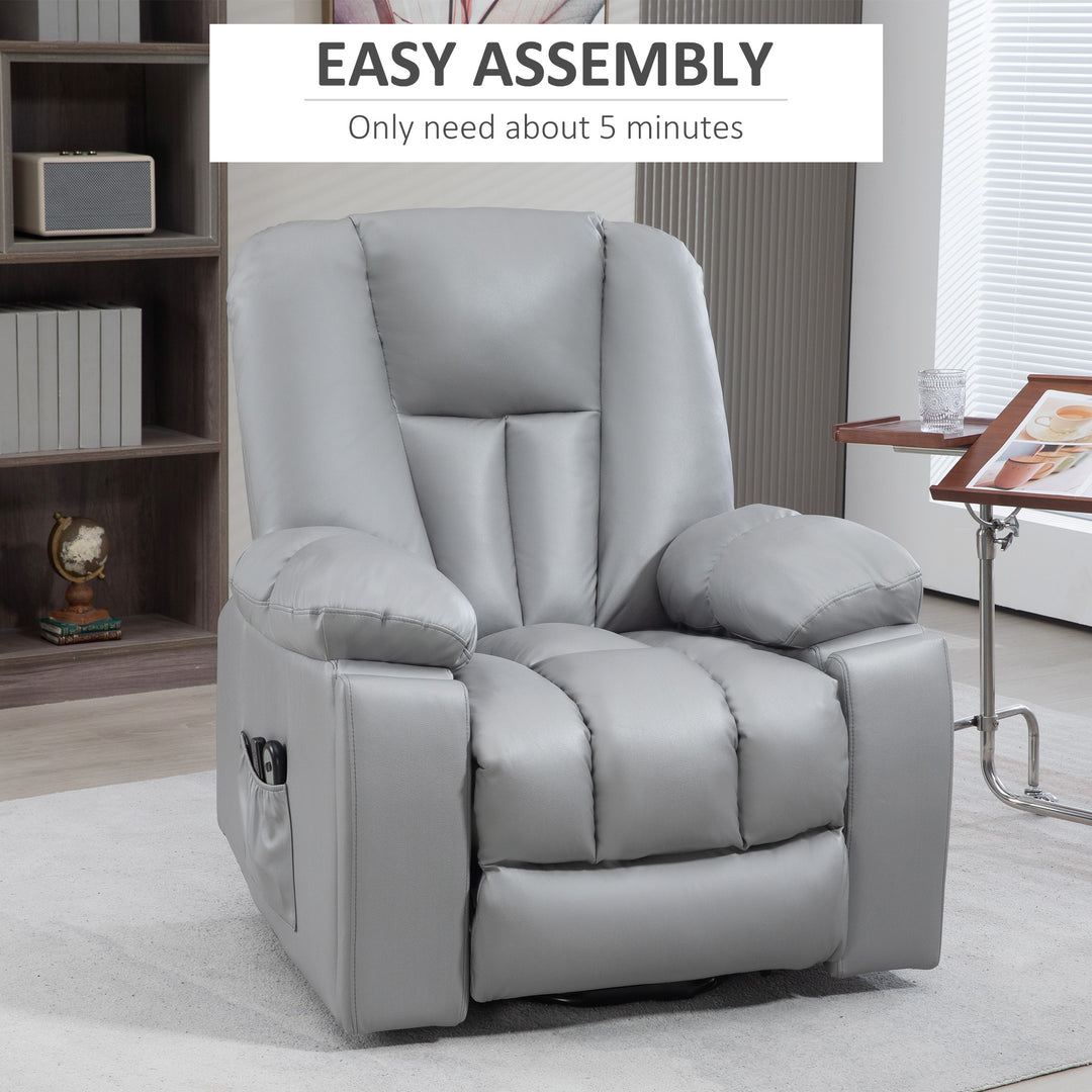 Leathaire Eight Massage Point Armchair