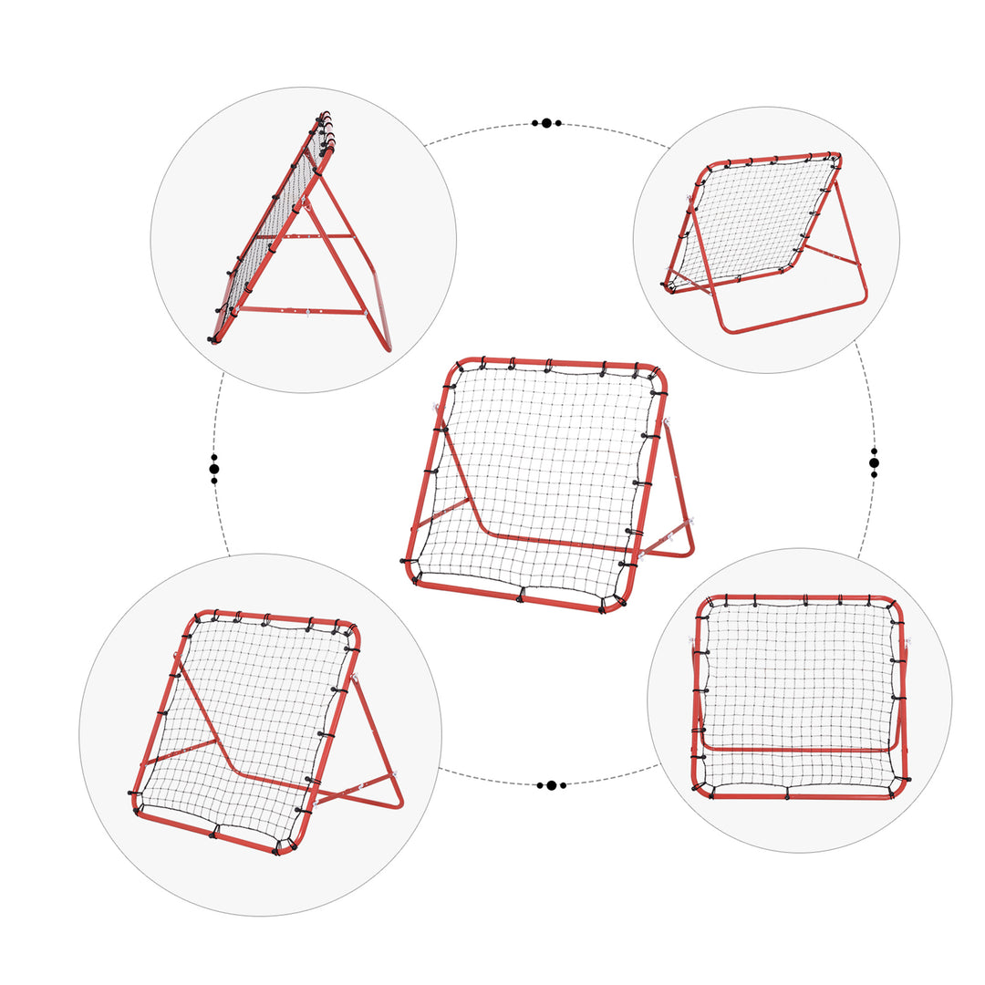 Rebounder Net W/PE Mesh Metal Tube