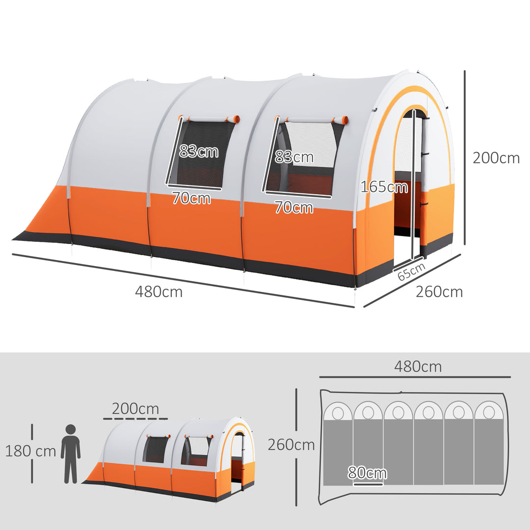 3000mm Waterproof Camping Tent