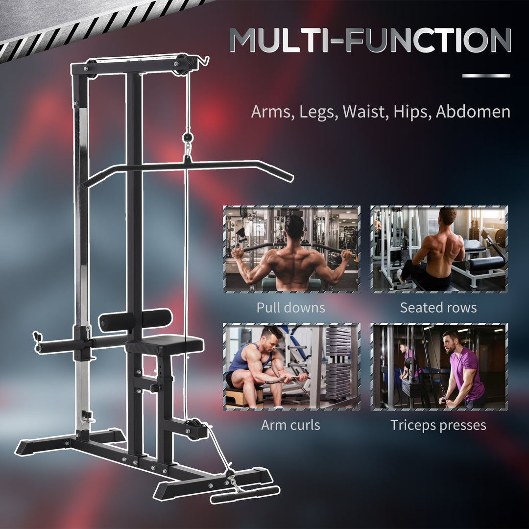 Power Tower Adjustable Pulldown Machine