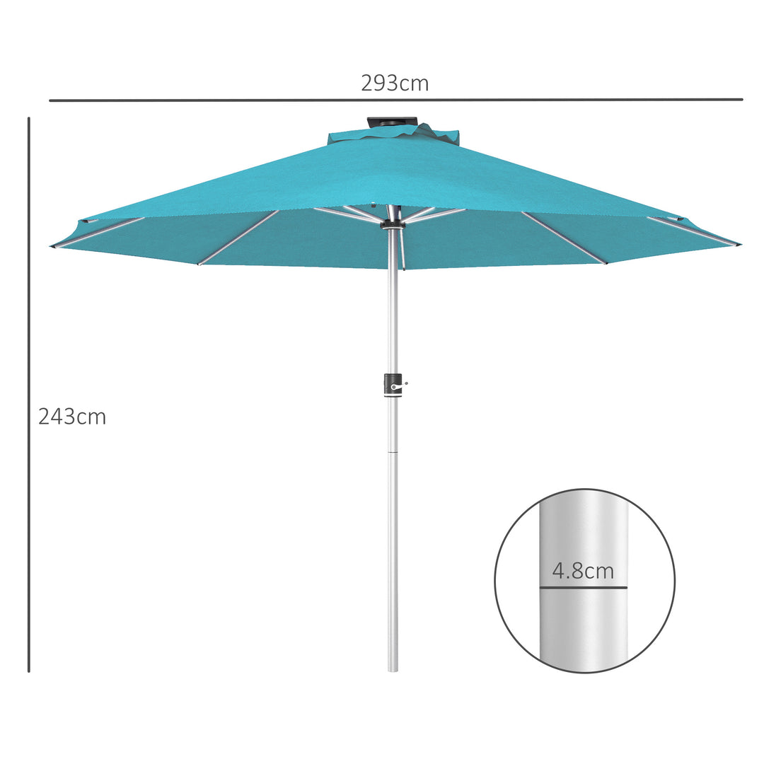 Waterproof LED Patio Umbrella