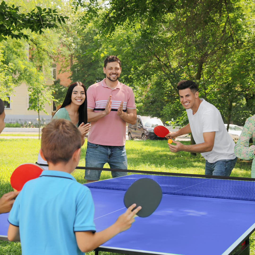 9FT Foldable Table Tennis Table