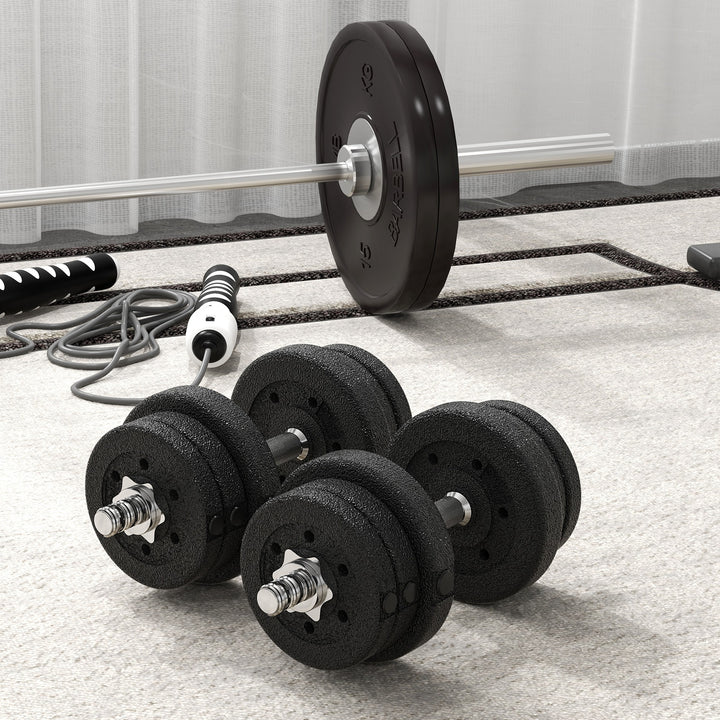 25KG Adjustable Weights Dumbbells Set