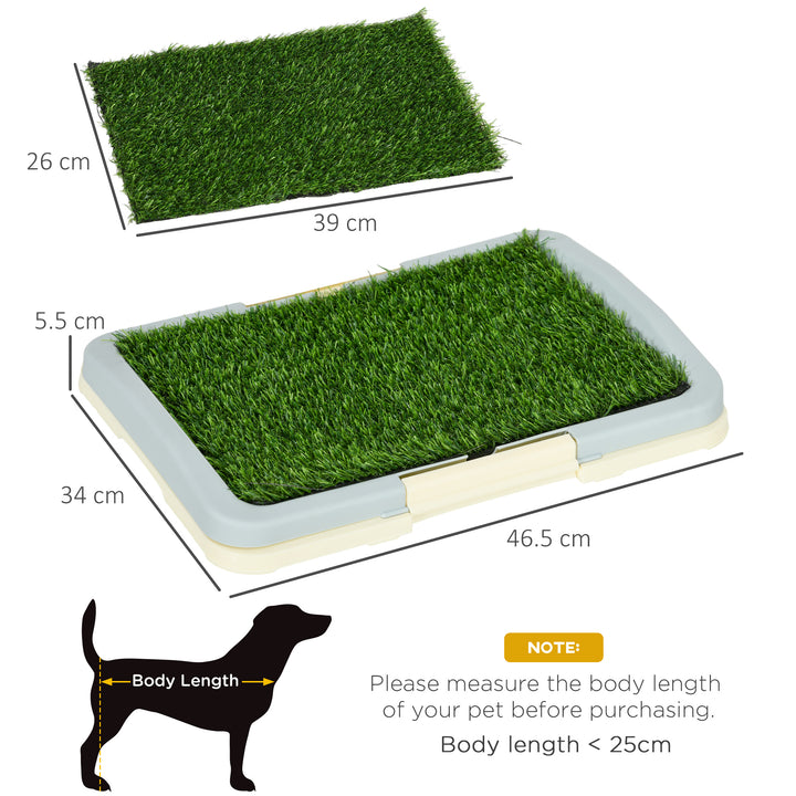 Puppy Training Pad Indoor Portable Puppy Pee Pad with Artificial Grass