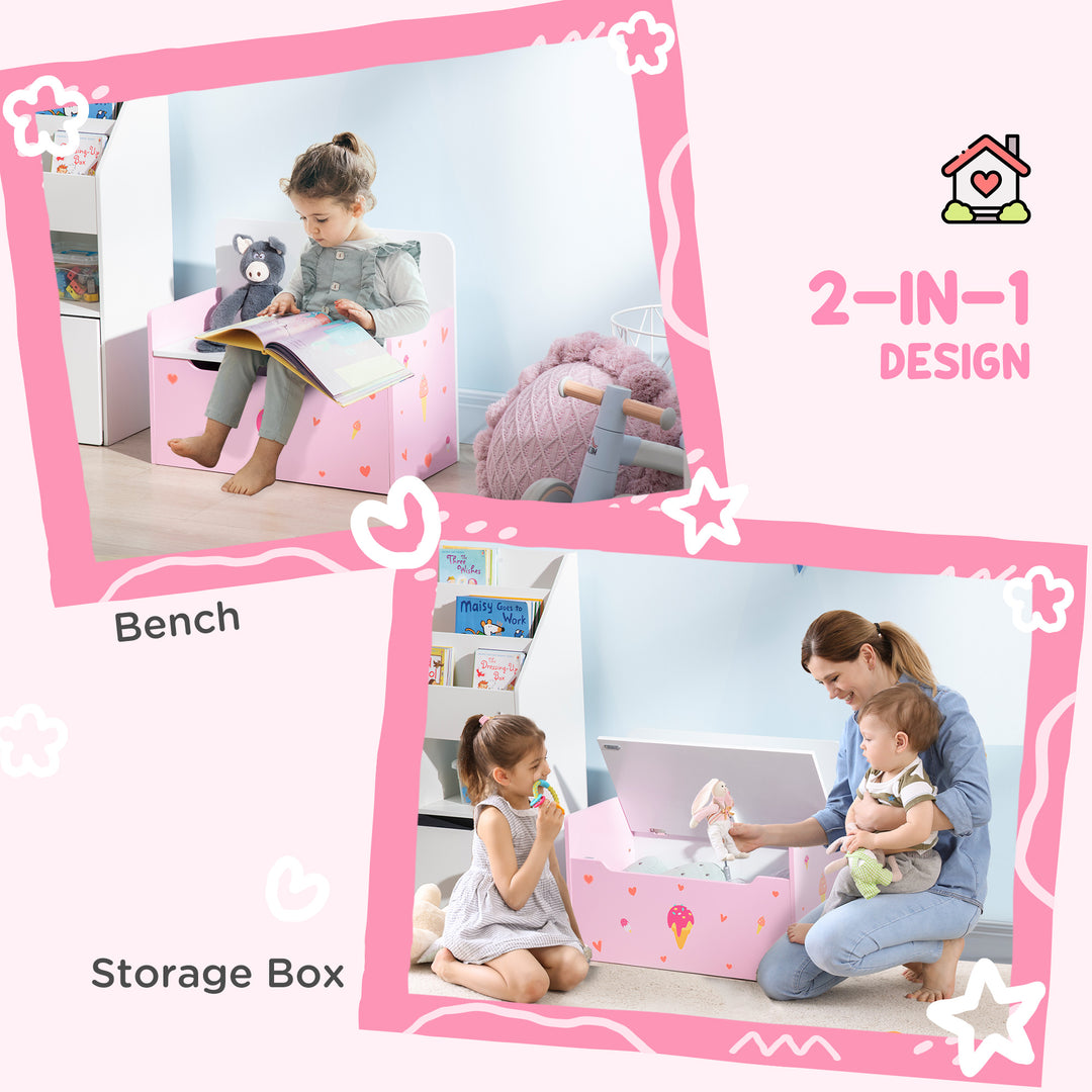 5PCs Kids Bedroom Furniture Set w/ Bed