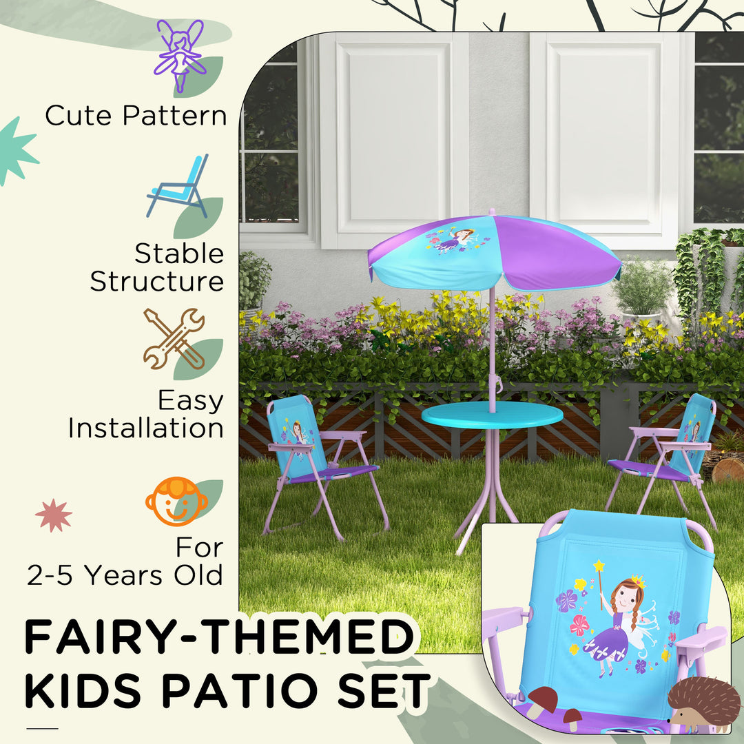 Kids Picnic Table and Chair Set