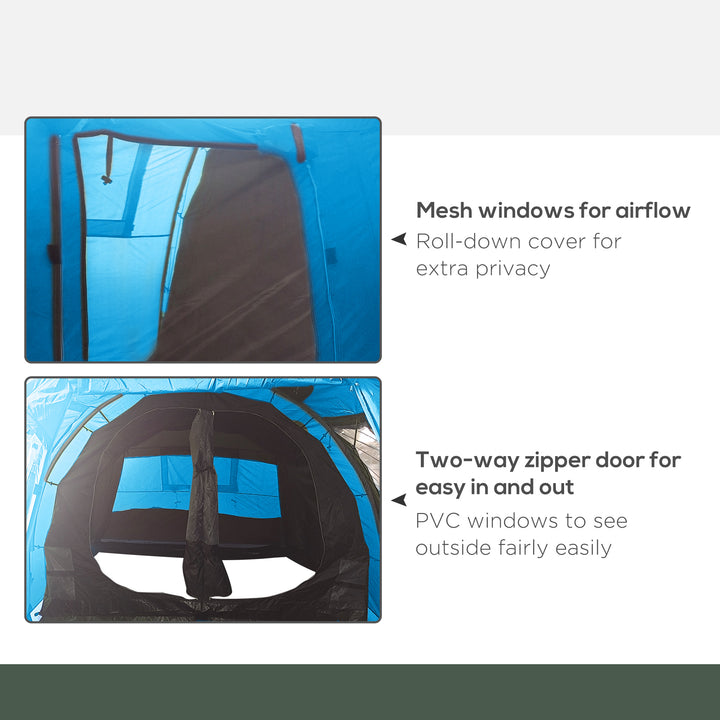 3-4 Man Tunnel Tent