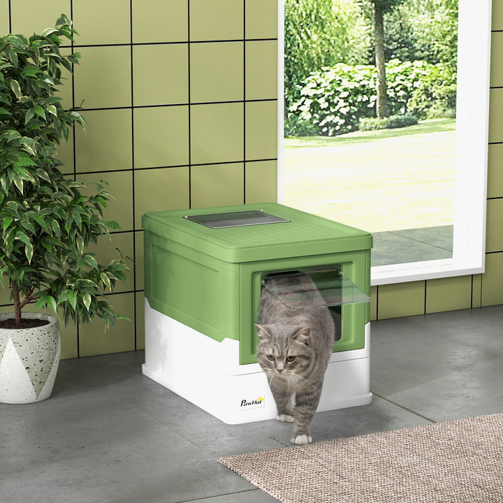 Hooded Cat Litter Box