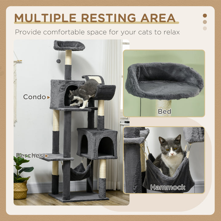 177cm Cat Tree for Indoor Cats