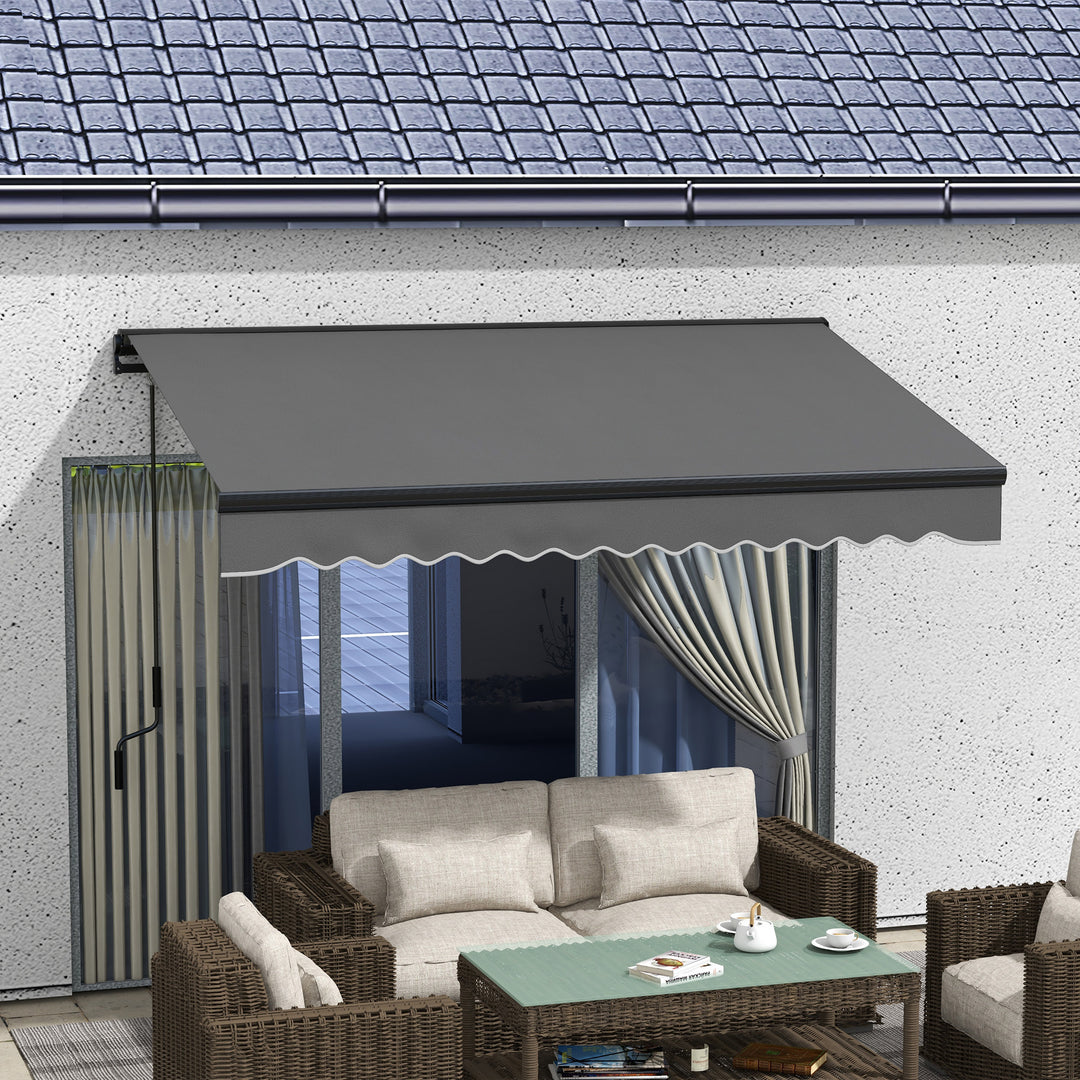 3 x 2m Aluminium Frame Electric Awning