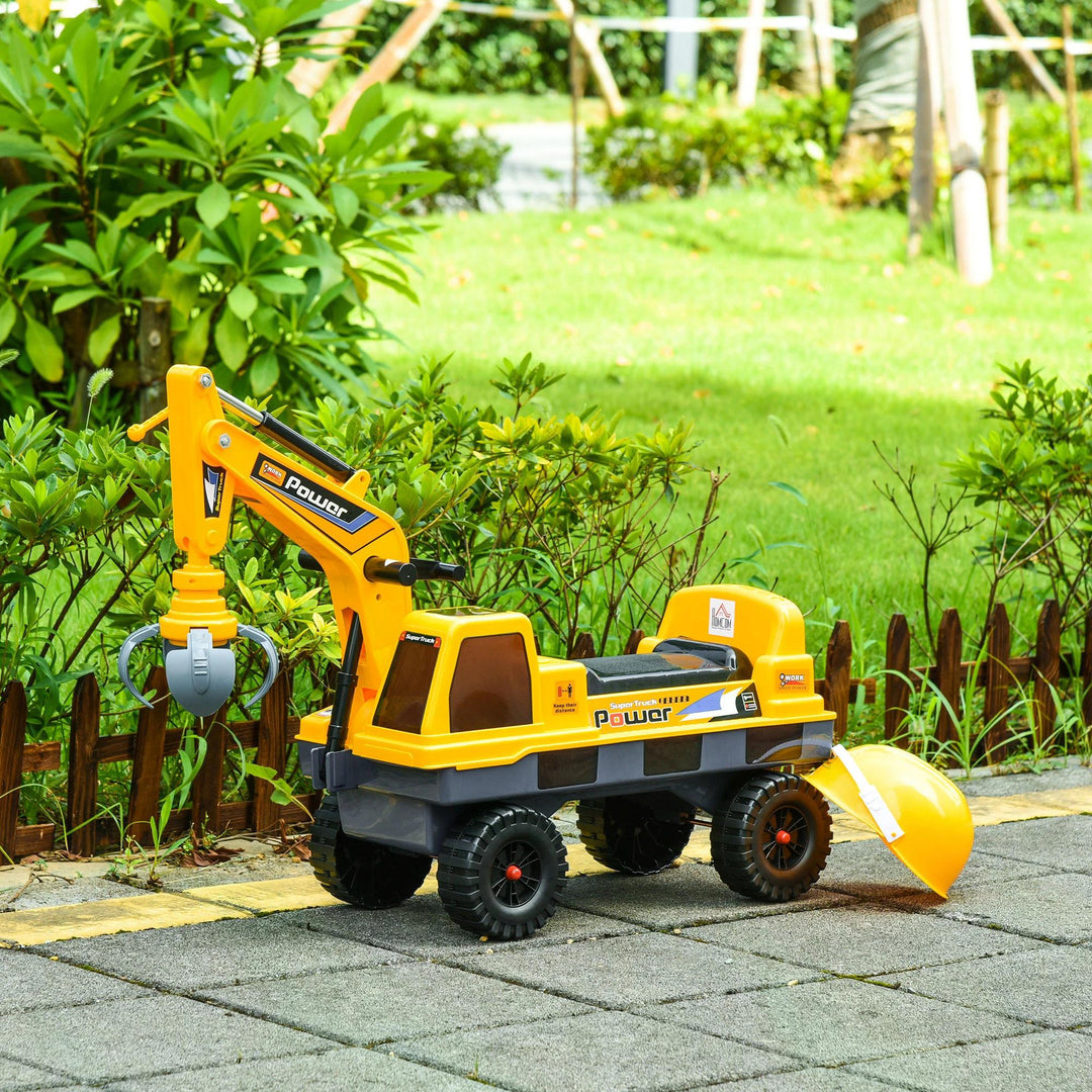 Ride-On Excavator for Toddlers