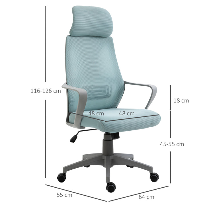 Vinsetto Desk Chair, Blue