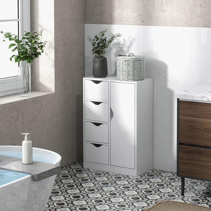 HOMCOM Freestanding Bathroom Cabinet