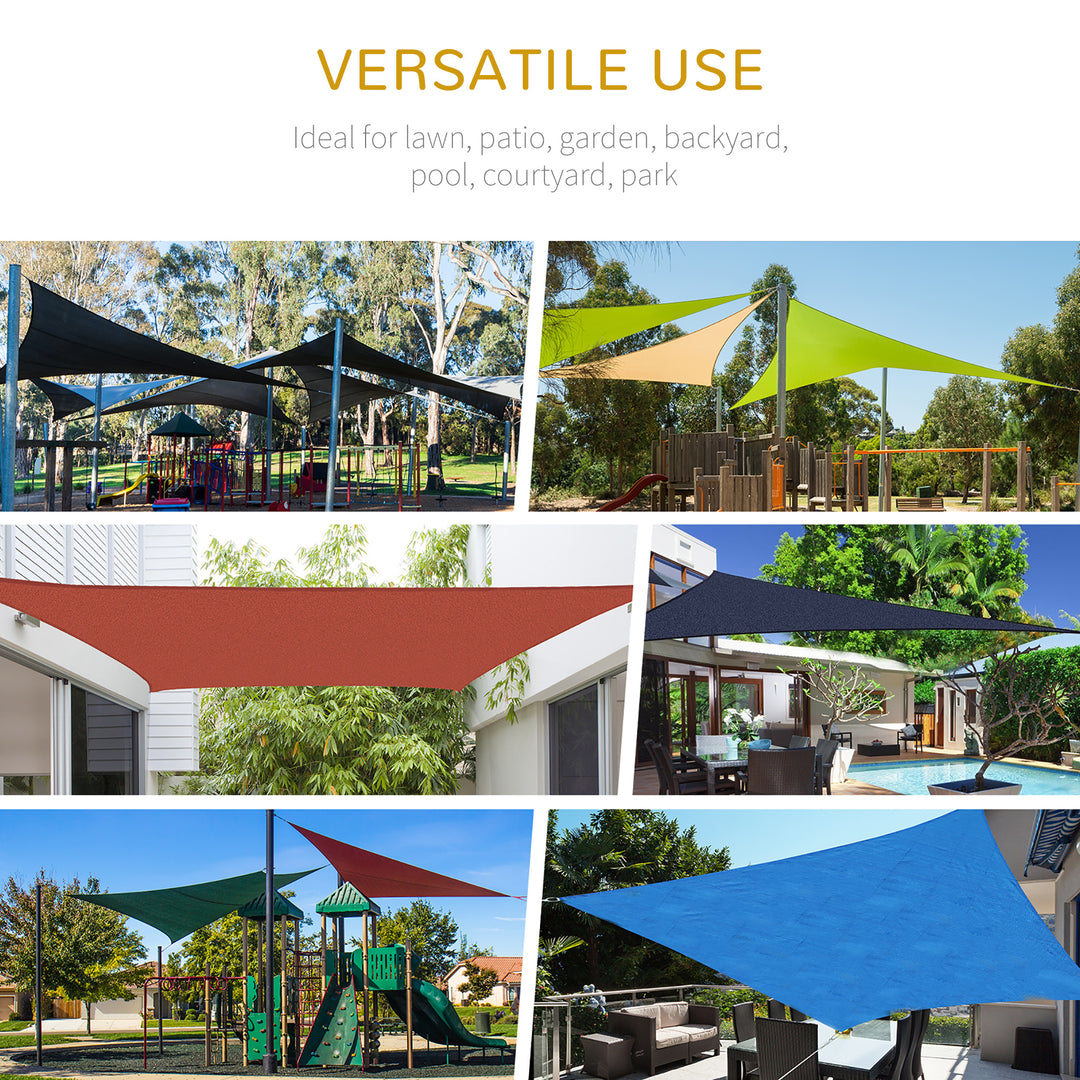 Triangle Garden Sun Shade Sail