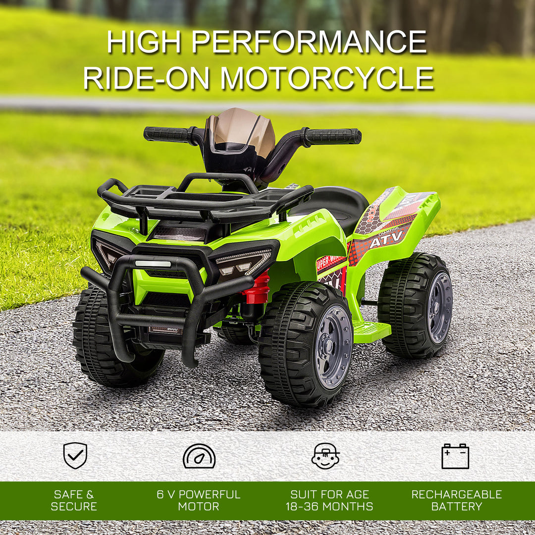 Kids Ride-on Four Wheeler ATV Car with Real Working Headlights