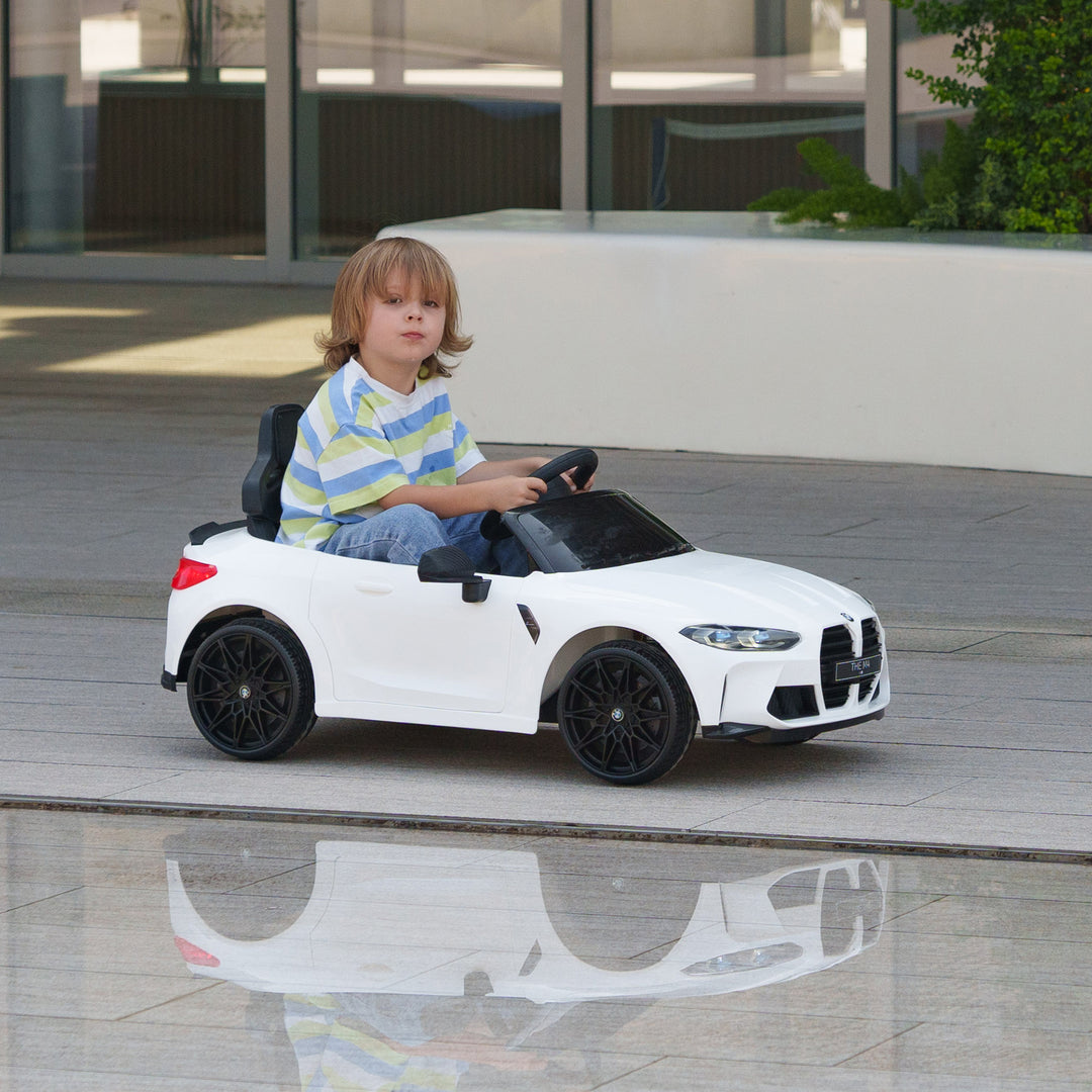 12V BMW M4 Licensed Kids Car with Easy Transport