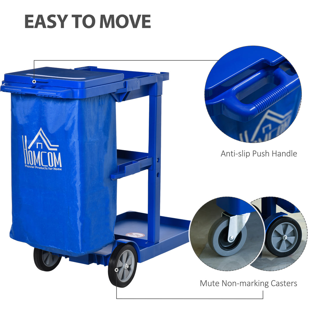 Cleaning Carts On Wheels