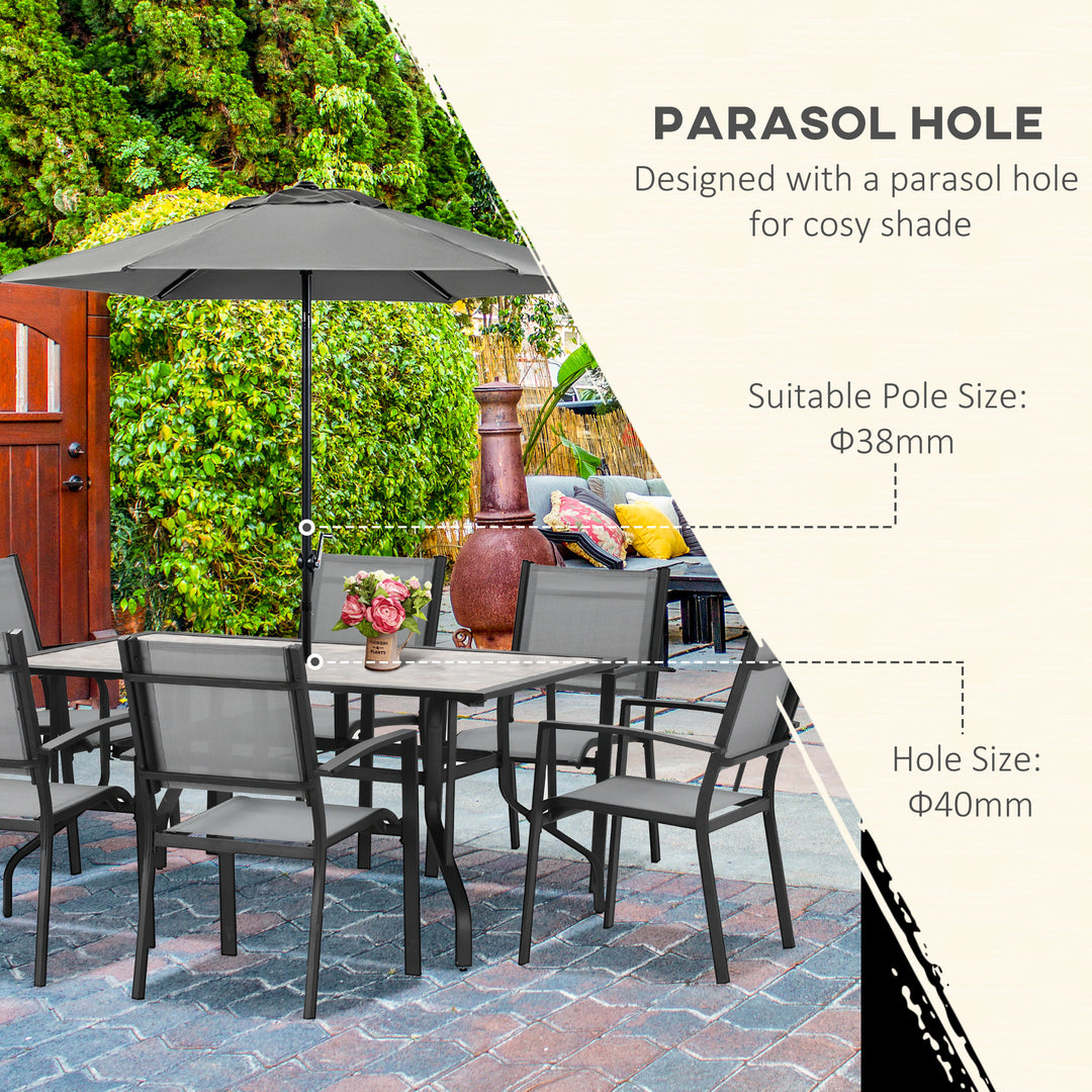 7 Piece Garden Dining Set