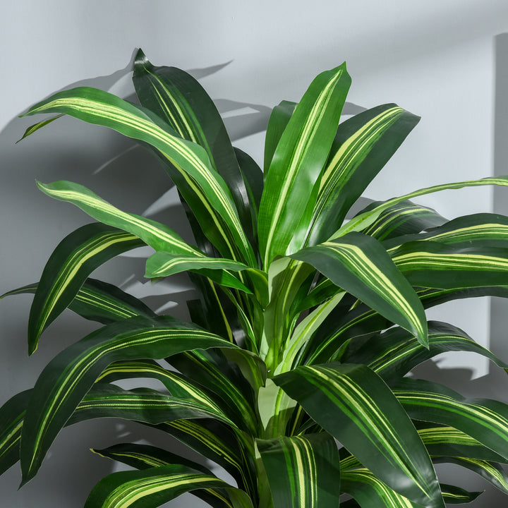 Set of 2 Artificial Dracaena Trees