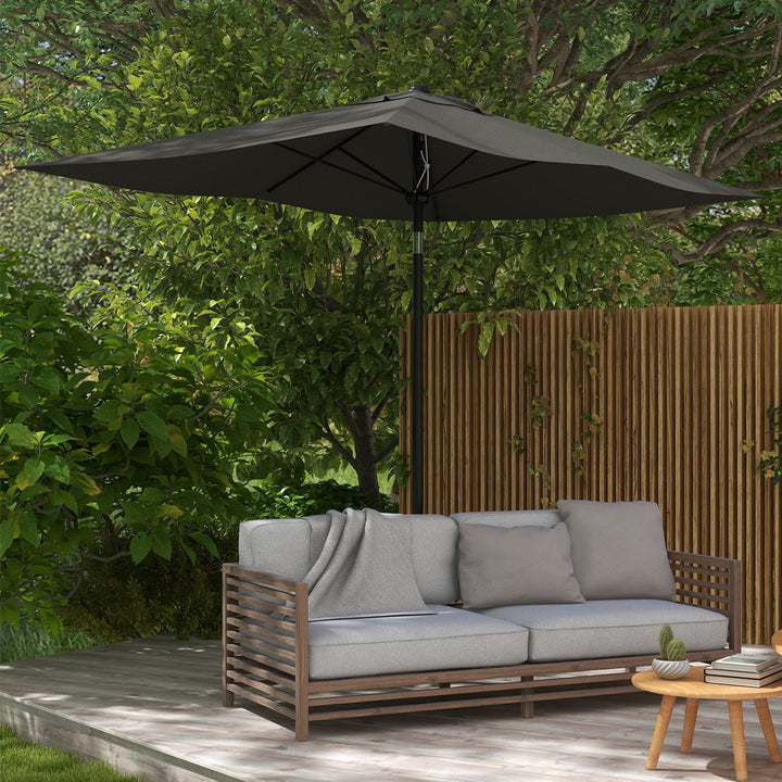 2 x 3(m) Garden Parasol Umbrella