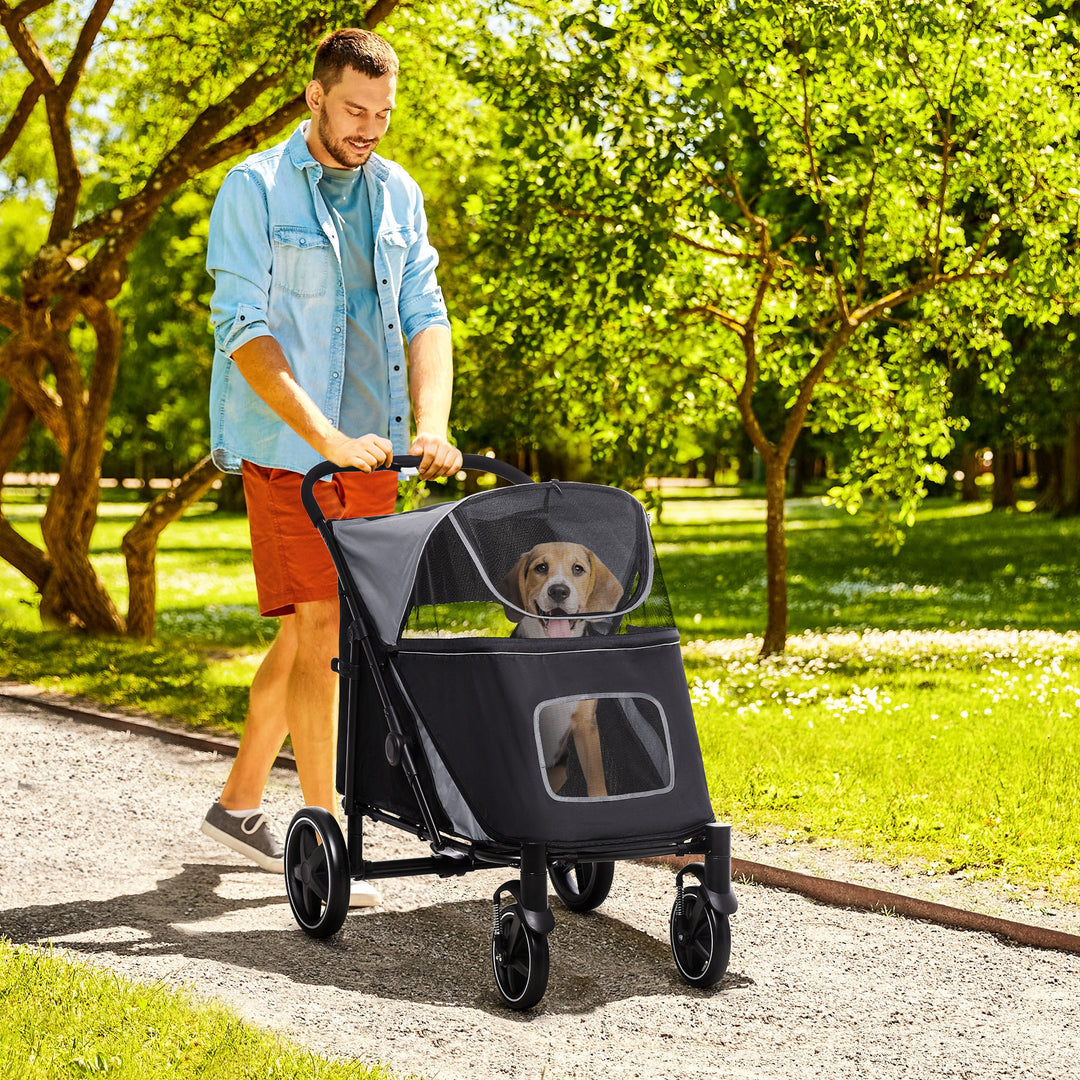 One-Click Foldable Pet Stroller