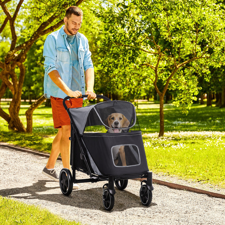 One-Click Foldable Pet Stroller