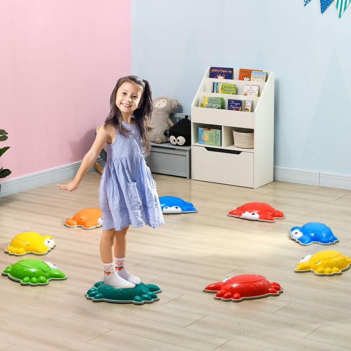 9PCs Crab-shaped Kids Stepping Stones