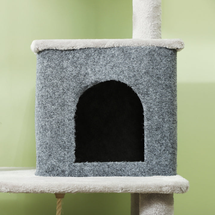 132cm Cat Tree w/ Scratching Posts