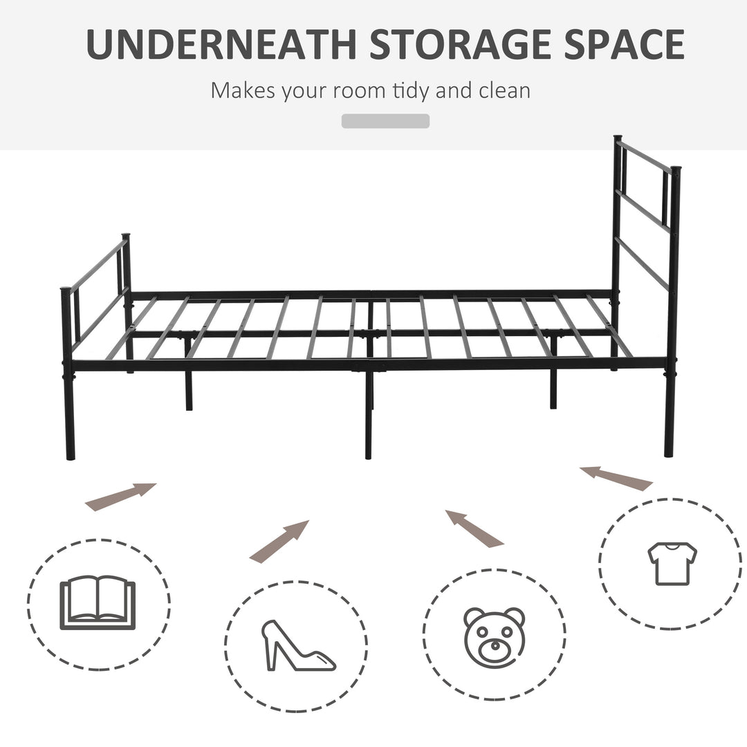 King Size Metal Bed Frame